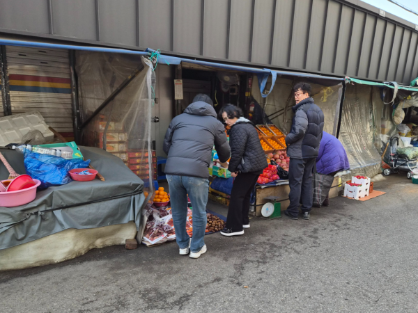 전주시 남부시장 장보기 행사 진행사진
